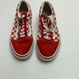 Vans old skool Red and white